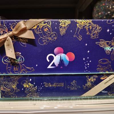 香港ディズニー20周年「ミッキー&フレンズ・グランドセレブレーショングッズ」:GODIVAコラボチョコレートセット