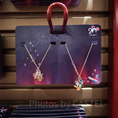 香港ディズニー20周年「ミッキー&フレンズ・グランドセレブレーショングッズ」:ネックレス