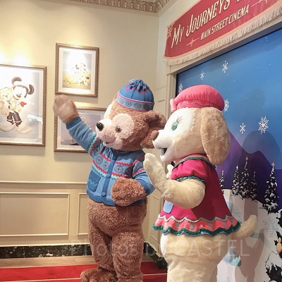 香港ディズニーダッフィーグリーティング