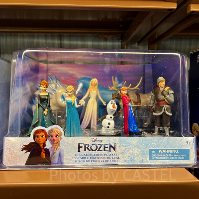 香港ディズニーアナ雪グッズ:フィギュアセット