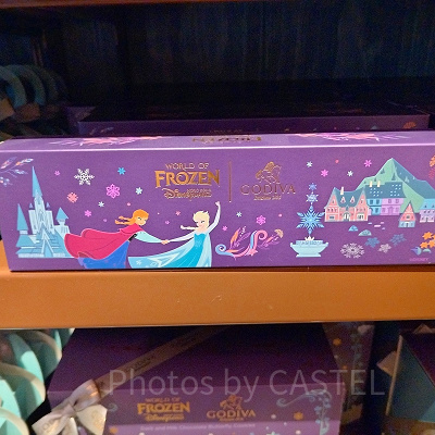 香港ディズニーアナ雪グッズ：【GODIVAコラボ】チョコレートセット