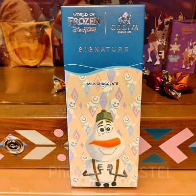 香港ディズニーアナ雪グッズ:【GODIVAコラボ】ミルクチョコバー