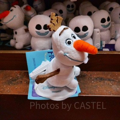 香港ディズニーアナ雪グッズ：ブルーニのぬいぐるみカチューシャ