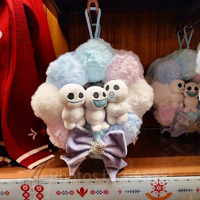 香港ディズニーアナ雪グッズ：スノーギースのリース