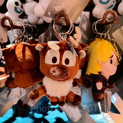 香港ディズニーアナ雪グッズ：スヴェンのマスコットキーチェーン