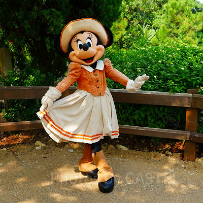 香港ディズニーのグリーティング:グリズリーガルチのミニー