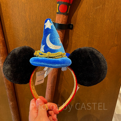 香港ディズニーカチューシャ：ミッキーのファンタジアカチューシャ