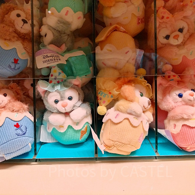 香港ディズニーカチューシャ:袋入りダフフレのカチューシャプラッシュ各種