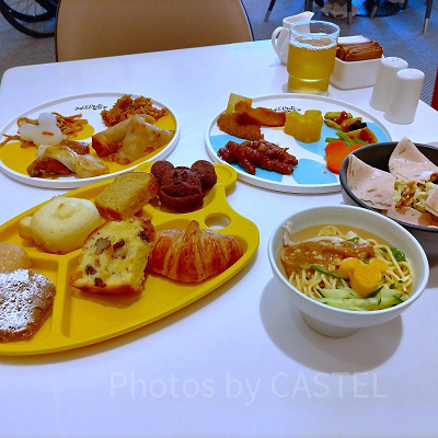 香港ディズニーのインクアンドプレート:ブッフェ