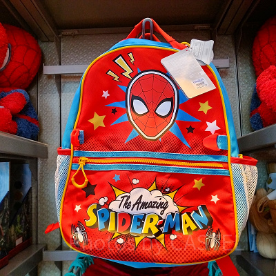 香港ディズニーマーベルグッズ：アメイジング・スパイダーマンのミニリュックサック