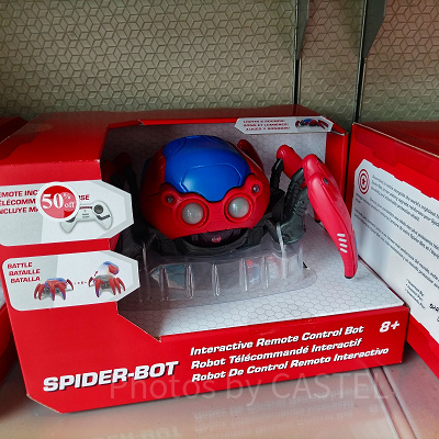 香港ディズニーマーベルグッズ:対戦型リモコンスパイダーボット