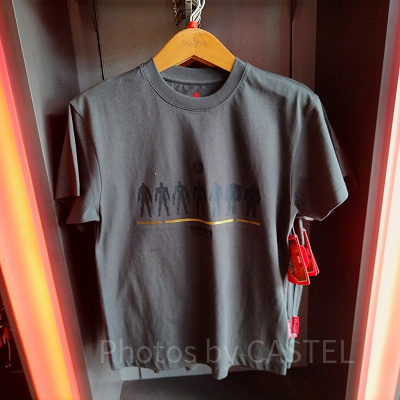香港ディズニーマーベルグッズ:アイアンマンのTシャツ(グレー)