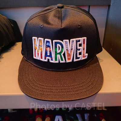 香港ディズニーマーベルグッズ:マーベルロゴキャップ