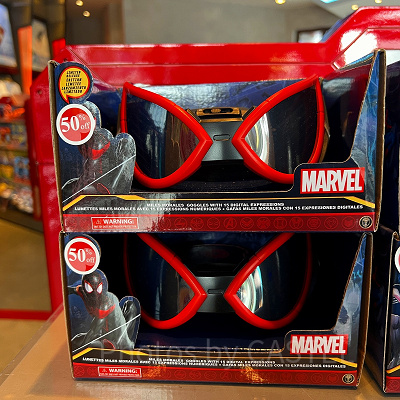 香港ディズニーマーベルグッズ：マイルスモラレスのゴーグル