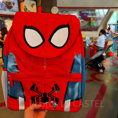 香港ディズニーマーベルグッズ:スパイダーマンのミニリュックサック