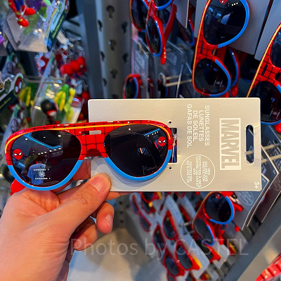香港ディズニーマーベルグッズ：スパイダーマンのサングラス