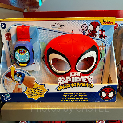 香港ディズニーマーベルグッズ：「スパイディ」なりきりマスク＆ウォッチ