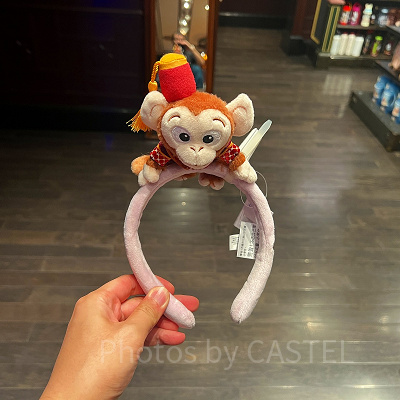 香港ディズニーミスティックマナーグッズ：アルバートのぬいぐるみカチューシャ