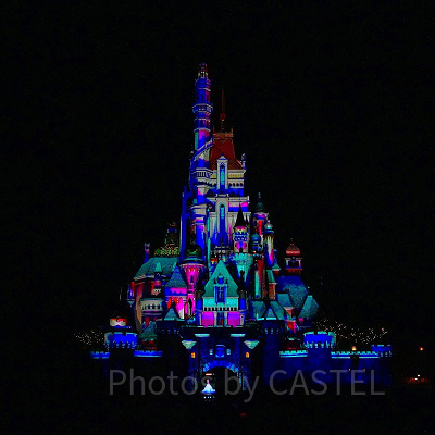 香港ディズニー夜のキャッスルショー：モーメンタス