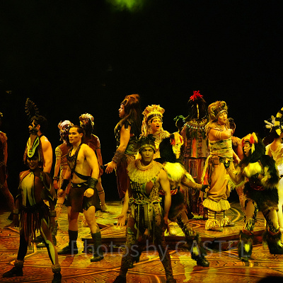 香港ディズニーのショー・パレード：フェスティバル・オブ・ザ・ライオンキング