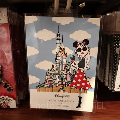 香港ディズニー20周年DAICHI MIURAコラボグッズ：ポストカード