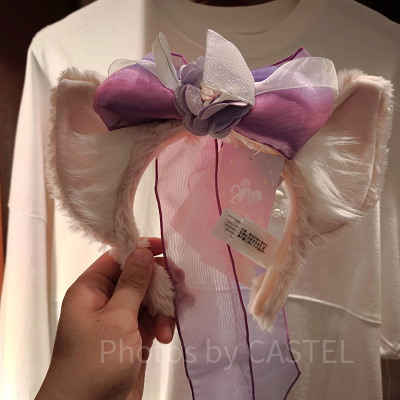 香港ディズニー20周年「ダッフィー&フレンズ・グランドセレブレーショングッズ」:リーナベルのベール付きカチューシャ