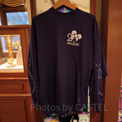 香港ディズニー20周年「ミッキー＆フレンズ・グランドセレブレーショングッズ」：20周年スピリットジャージ