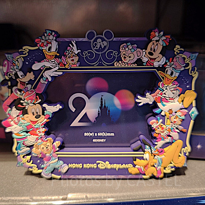 香港ディズニー20周年「ミッキー&フレンズ・グランドセレブレーショングッズ」:フォトフレーム