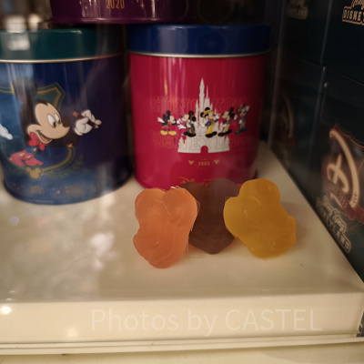 香港ディズニー20周年「Since 2005」グッズ：グミ缶5個セット