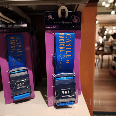 香港ディズニー20周年・スカイライングッズ：スーツケースベルト