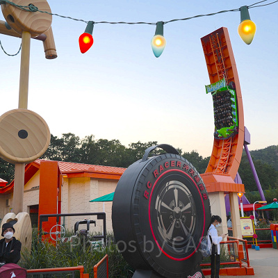 香港ディズニーランドのアトラクション:RCレーサー