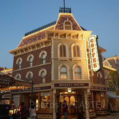 香港ディズニーランドのレストラン：マーケットハウス