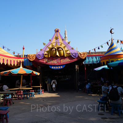 香港ディズニーランドのレストラン：クロパンのフェスティバル・オブ・フード