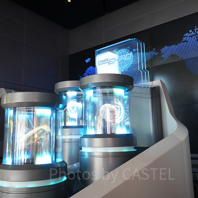 香港ディズニーのマーベル区画「スターク・エキスポ」