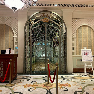 香港エンチャンテッドガーデンレストラン：入り口