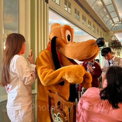 香港エンチャンテッドガーデンレストラン：プルートが食卓に！