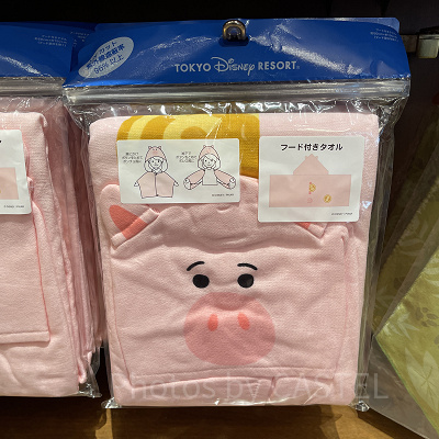 フード付きタオル