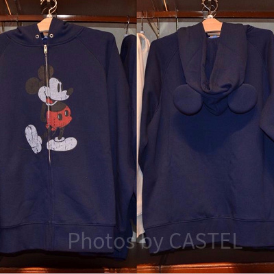 耳付きパーカー（ネイビー）