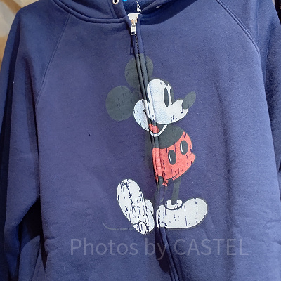 ミッキー耳付きパーカー(ネイビー)