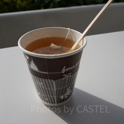 ホットピーチティー