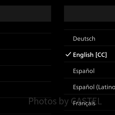 英語字幕を表示する方法