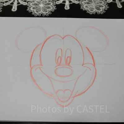 ミッキーの書き方ステップ⑥-2
