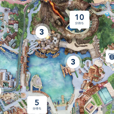 スタンバイパスに関するアプリ表示の見方