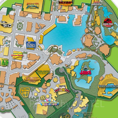 USJ公式アプリの使い方（マップ）