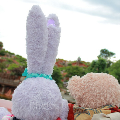 ステラルーとシェリーメイに浴衣を着せて撮りました。