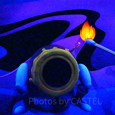 プーさんのハニーハントの大砲に当たりたい！