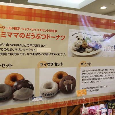 イクミママのどうぶつドーナツは冷凍の状態で販売されています