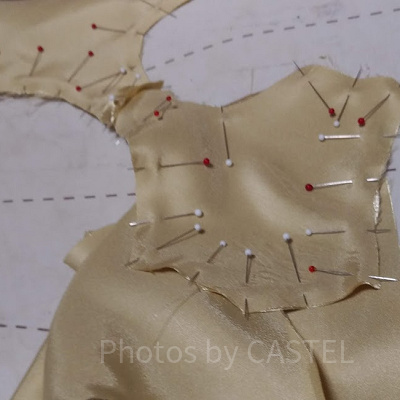 これからミシンかけます