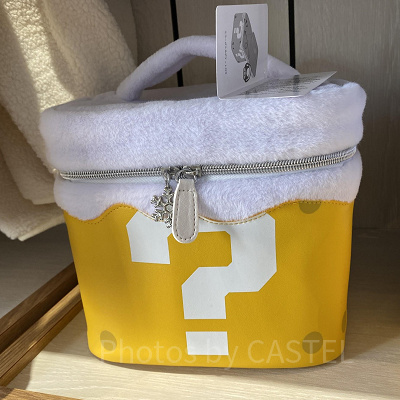 ハテナブロックのバニティバッグ／USJクリスマスグッズ 2022