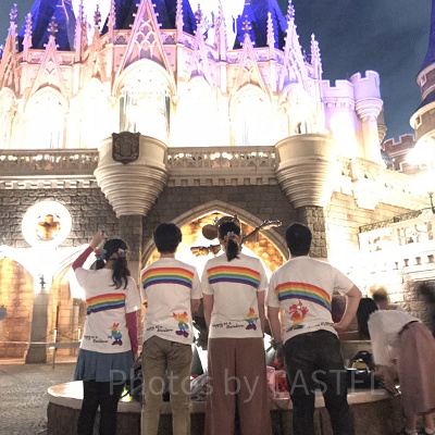 シンデレラ城前